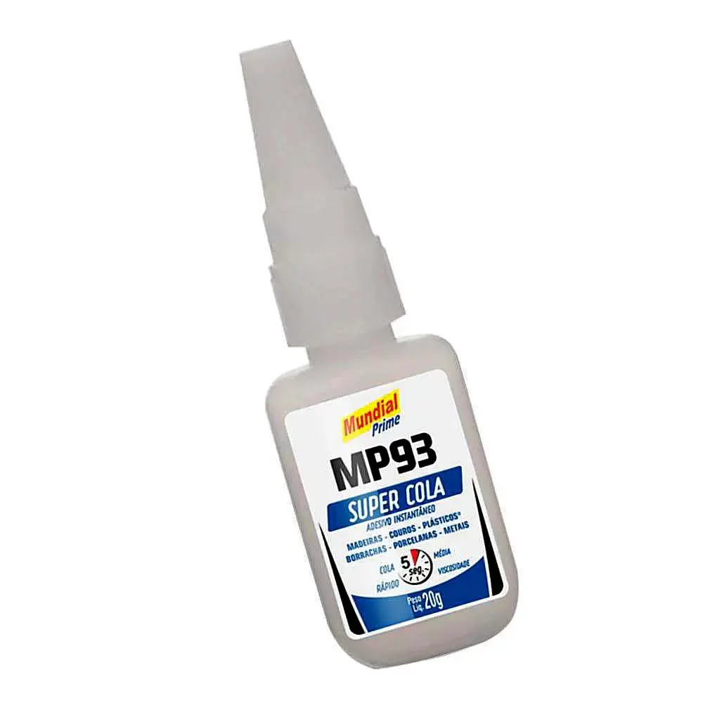 Super Cola Instantânea 20 g MP93 5 Unidades MUNDIAL PRIME — fotografia 4