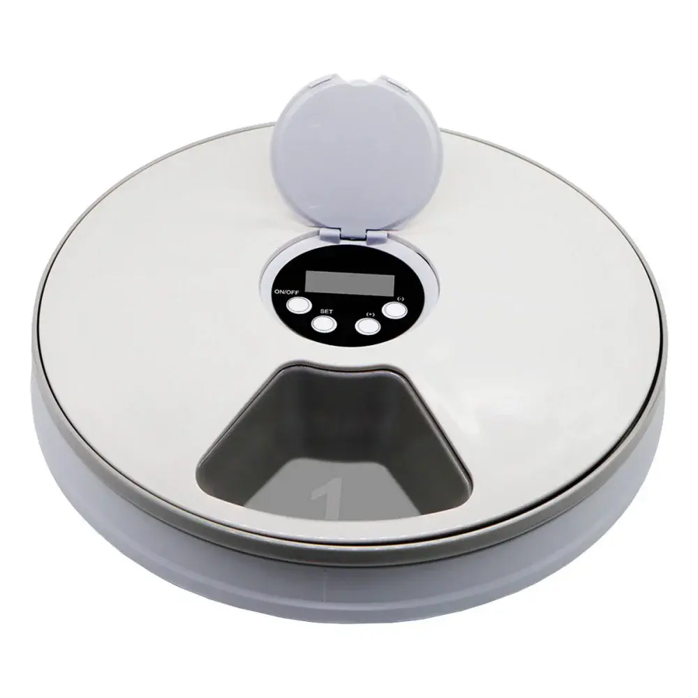 Comedouro automático pet 6 compartimentos Kala — fotografia de referência