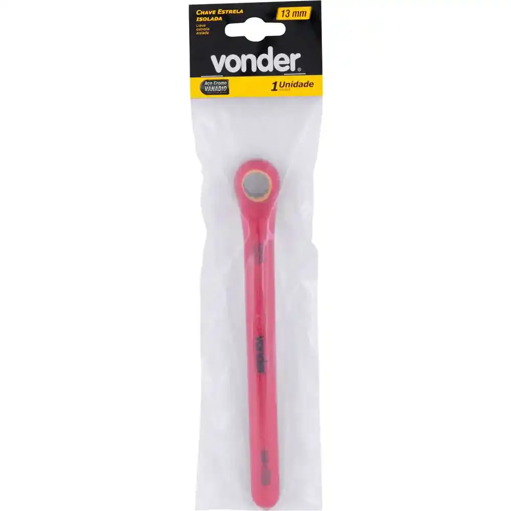 Chave estrela 13MM isolada IEC609 Vonder — fotografia 3