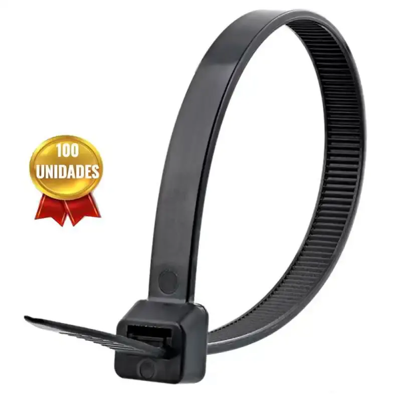 Abraçadeira de Nylon Preta 150 MM x 3.6 MM 100 Unidades AFF3170015 FERRARI — fotografia de referência