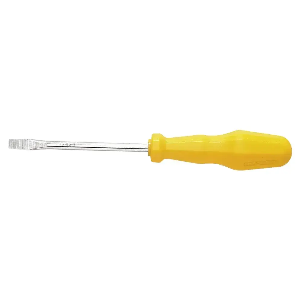 Chave de fenda em aço com ponta chata yellow 1/8X6” Tramontina — fotografia 2