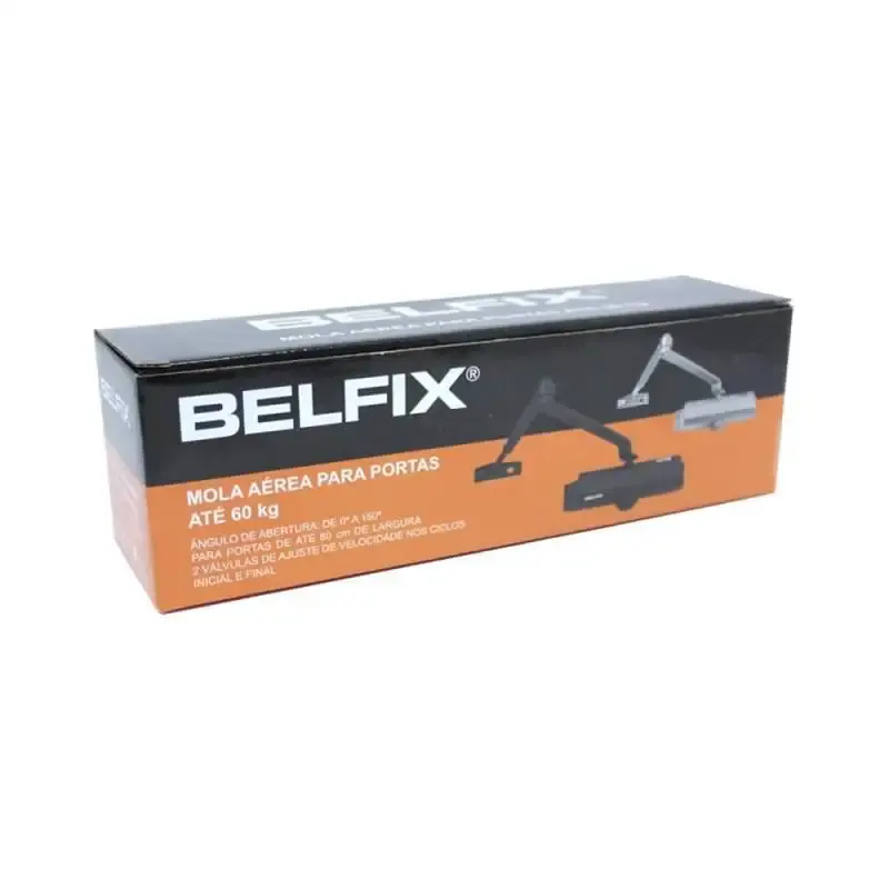Mola Aérea Automática para Portas até 45 KG Preta BEL BEL FIX — fotografia 2