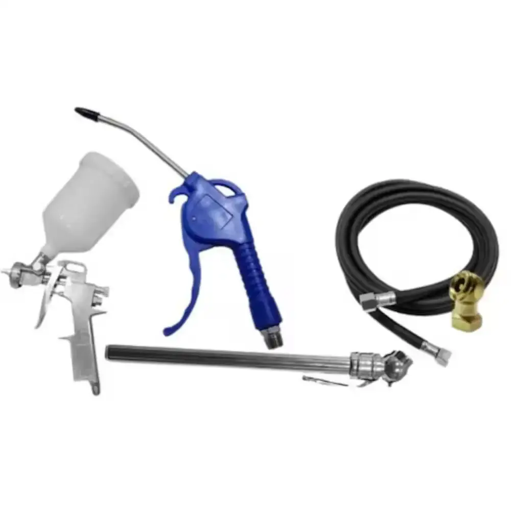 Compressor portátil isento 10 pés 2HP 50L com kit 5 peças evald tractor Compbrasil 220 V — fotografia 12