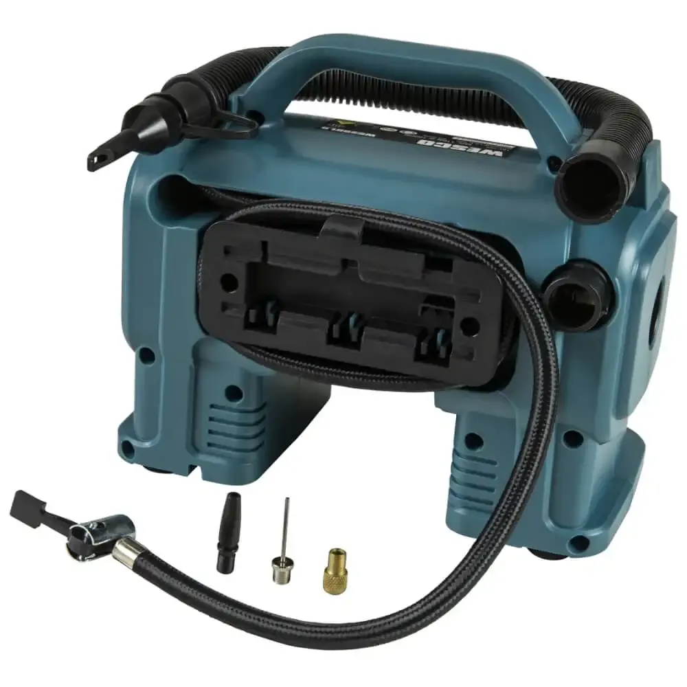 Compressor de ar portátil 160PSI 18V com 3 bicos WS2961.9 Wesco — fotografia 2