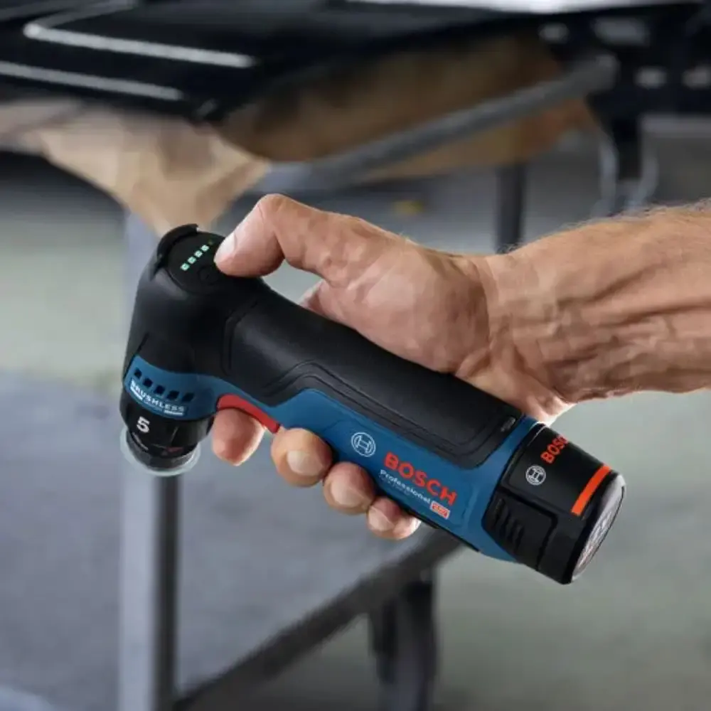 Lixadeira roto orbital 12V pro gex 1.1/4 POL sem bateria e sem carregador Bosch — fotografia 4