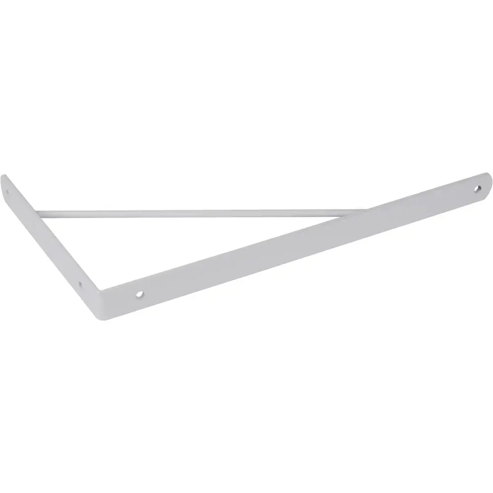 Suporte mão francesa eco reforçada 28CM branco Kala — fotografia 8