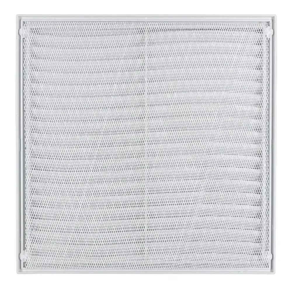 Grelha de ventilação com tela 25X25CM Liege — fotografia 2