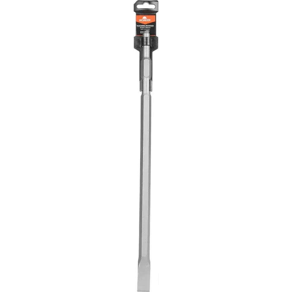 Talhadeira sextavada em aço 22X450MM Worker — fotografia 12