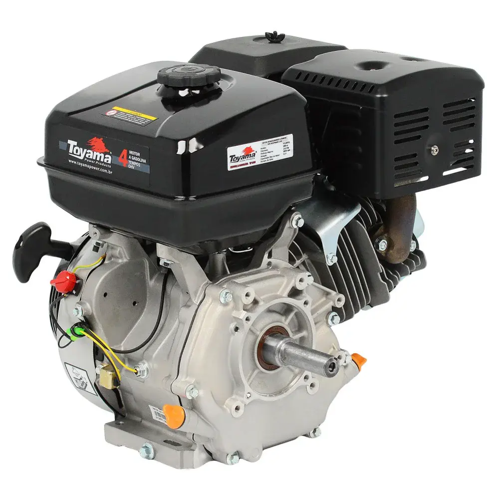 Motor a gasolina 13HP 4T refrigerado a ar Toyama — fotografia 4