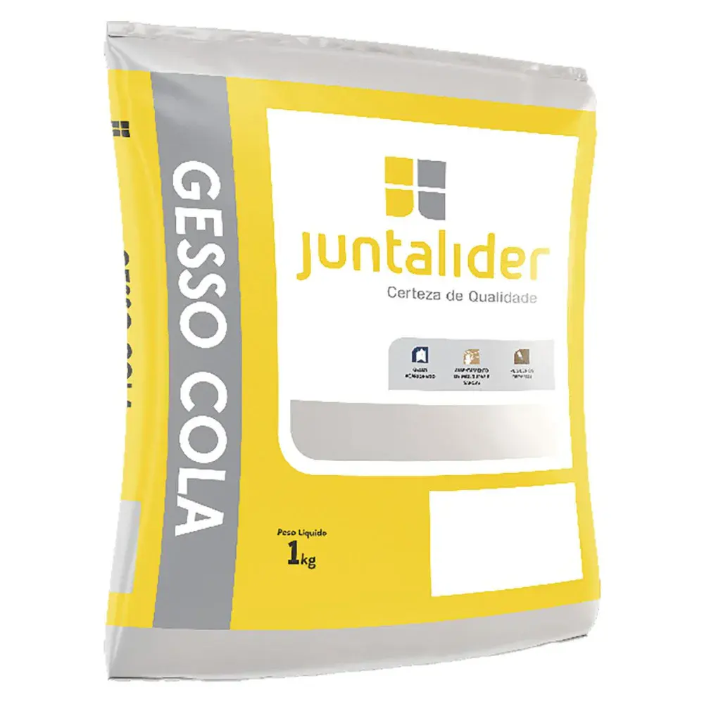 Gesso de cola secagem rápida 1KG Juntalider