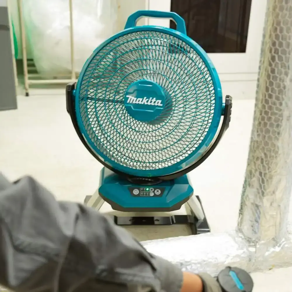 Ventilador de chão a bateria 6,0AH bivolt 330MM sem bateria e carregador Makita — fotografia 9