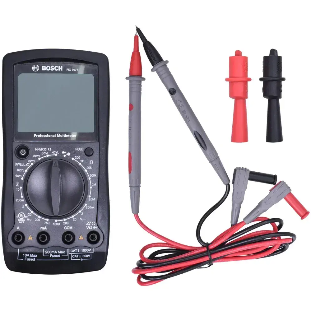 Multimetro automotivo 20M fix 750V bosch automotivo — fotografia 6