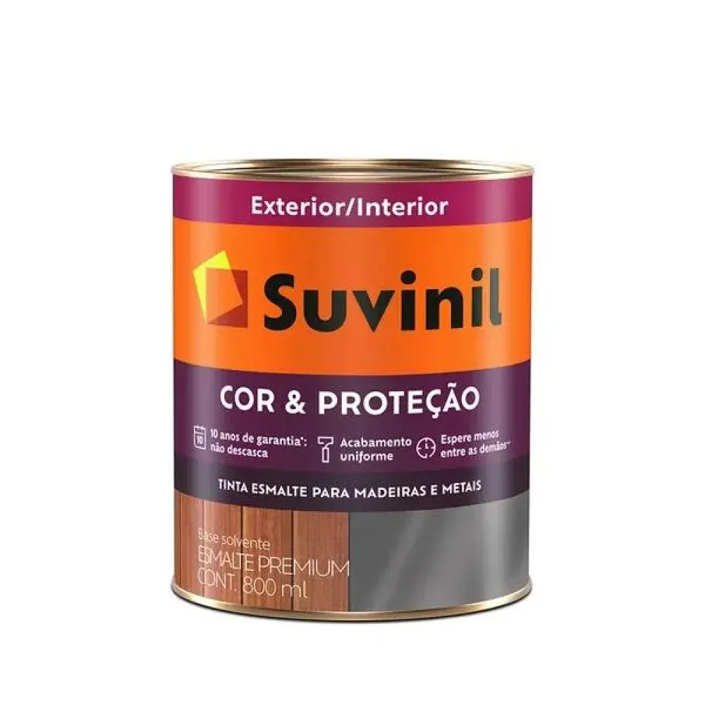 Esmalte cor proteção acetinado base A2 800ML suvinil Suvinil Selfcolor
