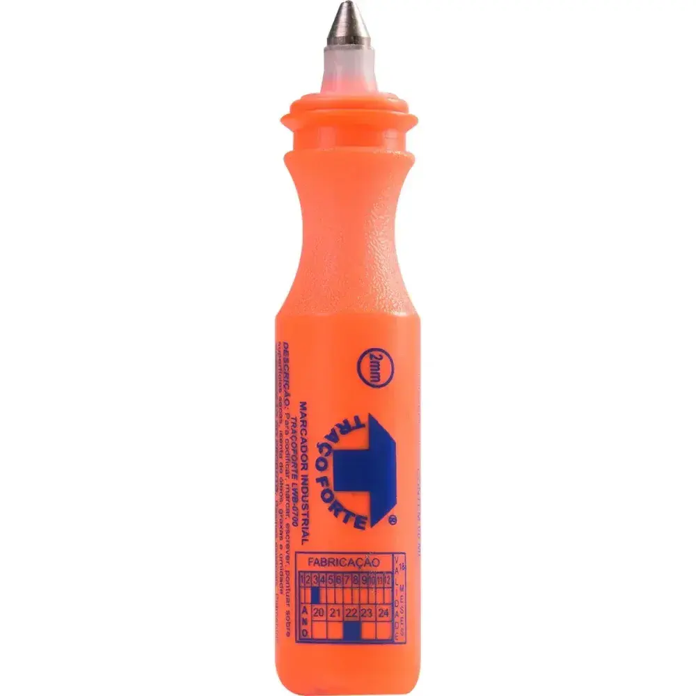 Marcador industriais ecológico laranja 2MM 60ML Baden — fotografia 5