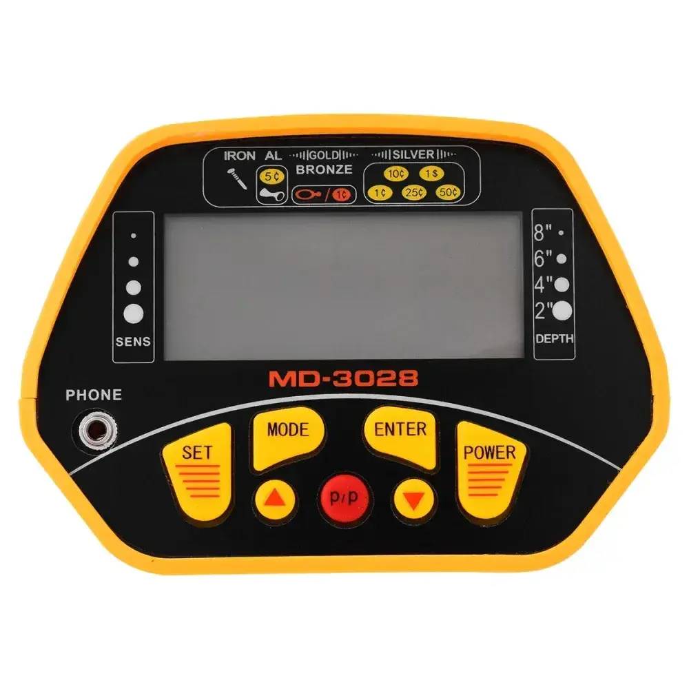 Detector de metais com haste ajustável 180MM Bumafer — fotografia 10