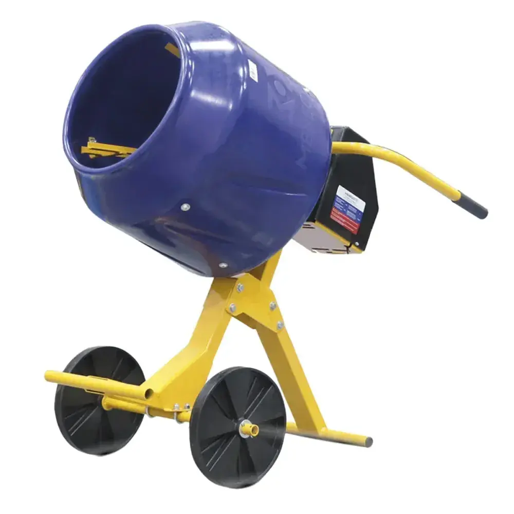 Betoneira compacta tambor polímero 130L 220V Menegotti — fotografia 5