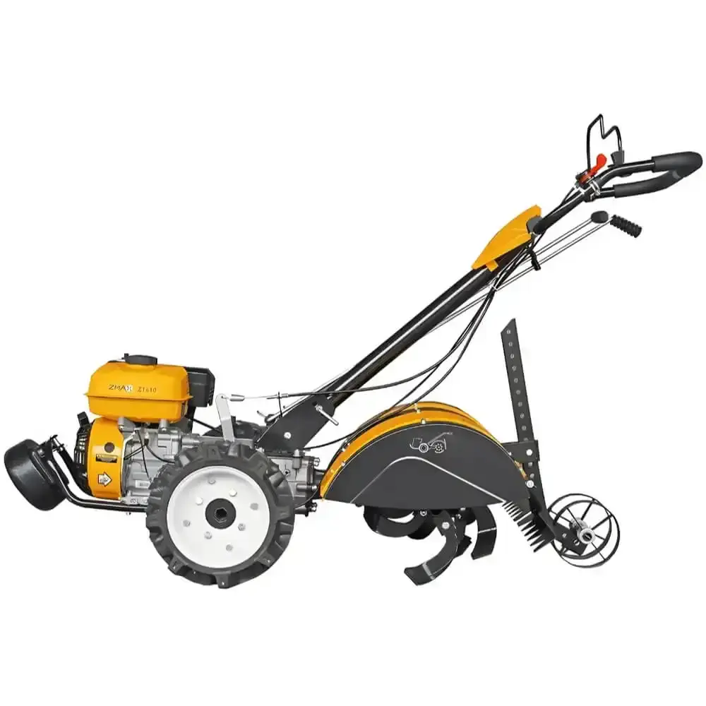 Motocultivador gasolina 7,0 HP 4T 212 CC plantio e aviário rodas e enxadas ZT810 Zmax — fotografia 2