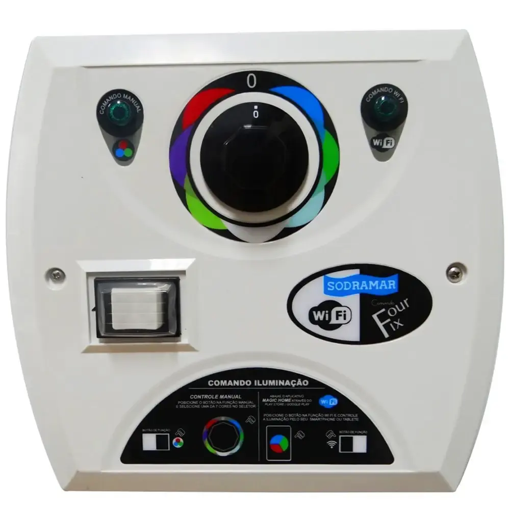 Comando analógico four fix wifi bivolt com 6 led 9W Sodramar — fotografia 3