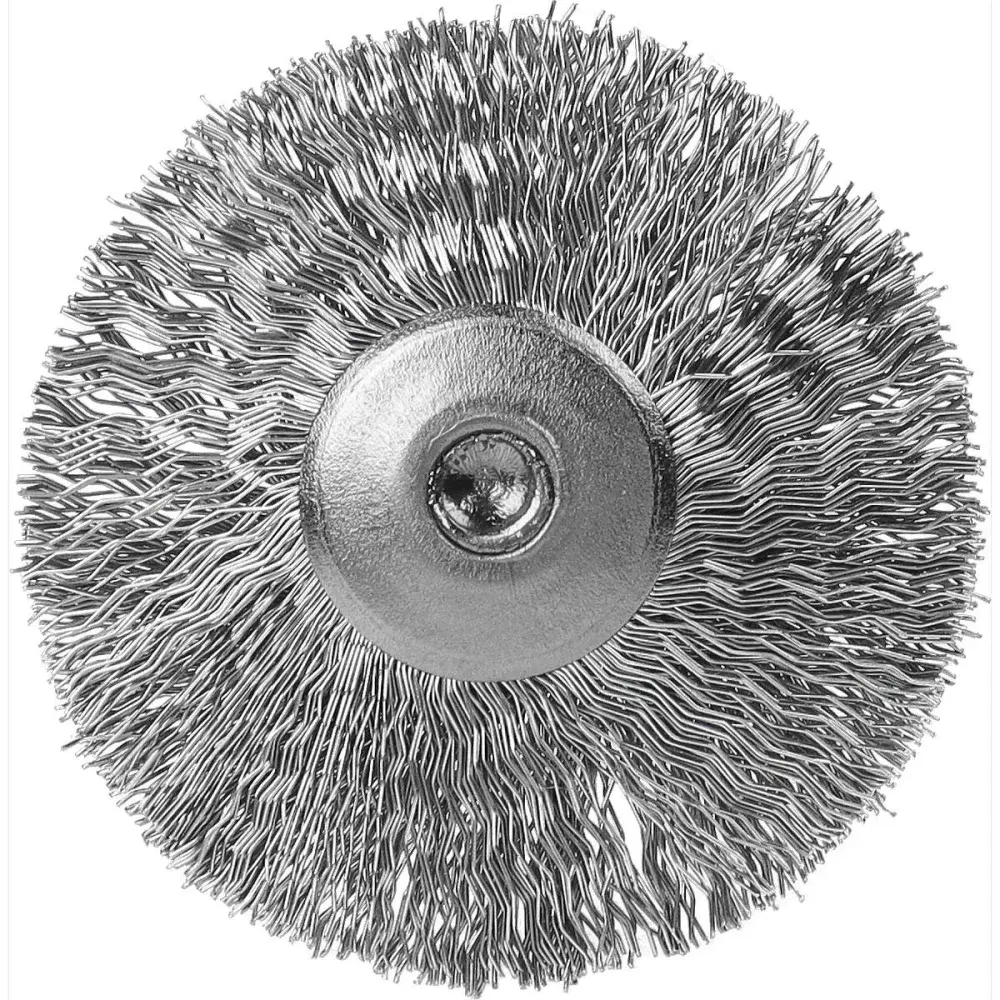 Escova circular com haste em inox 1/8" 25MM Worker — fotografia 7
