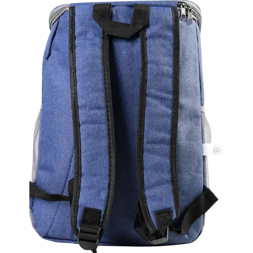 Mochila térmica com 2 bolsos frontais 18L azul Kala — fotografia 10