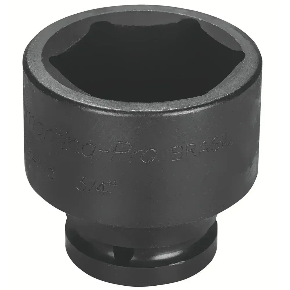 Soquete de impacto sextavado com encaixe 3/4 32MM Tramontina — fotografia 2