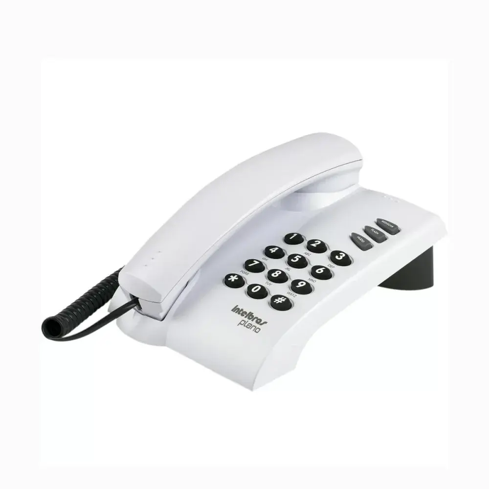 Telefone mesa pleno cinza ártico Intelbras