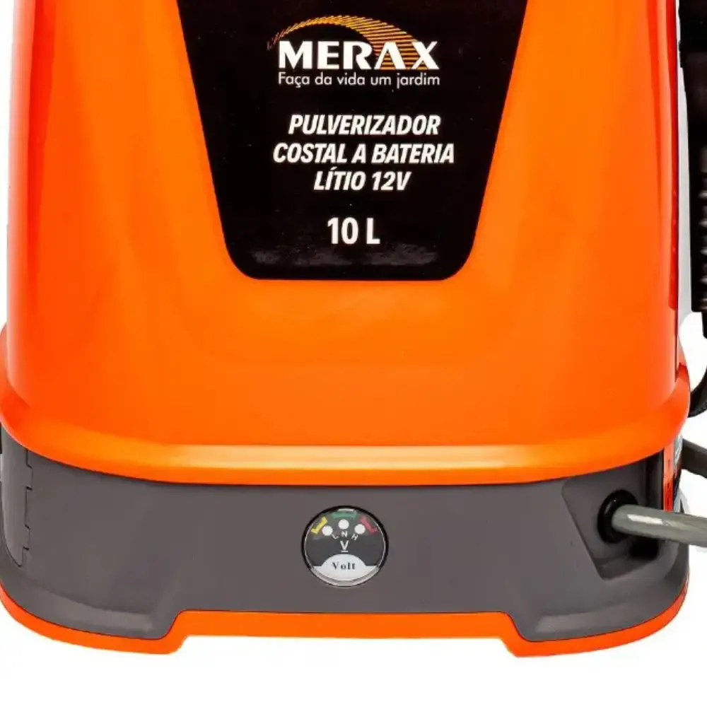 Pulverizador costal a bateria 10 litros 12V 2AH PUL010 Merax — fotografia 4