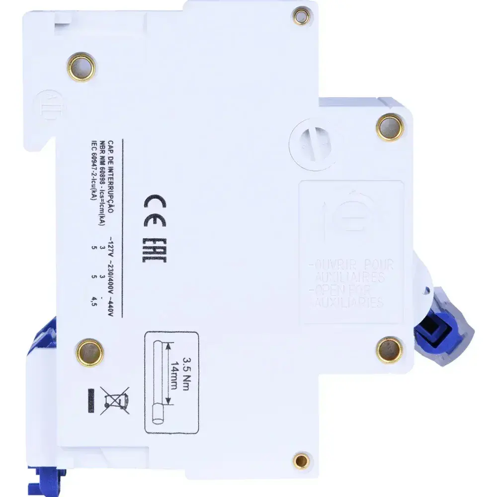 Disjuntor bipolar WEG din curva c 100A 3KA — fotografia 7