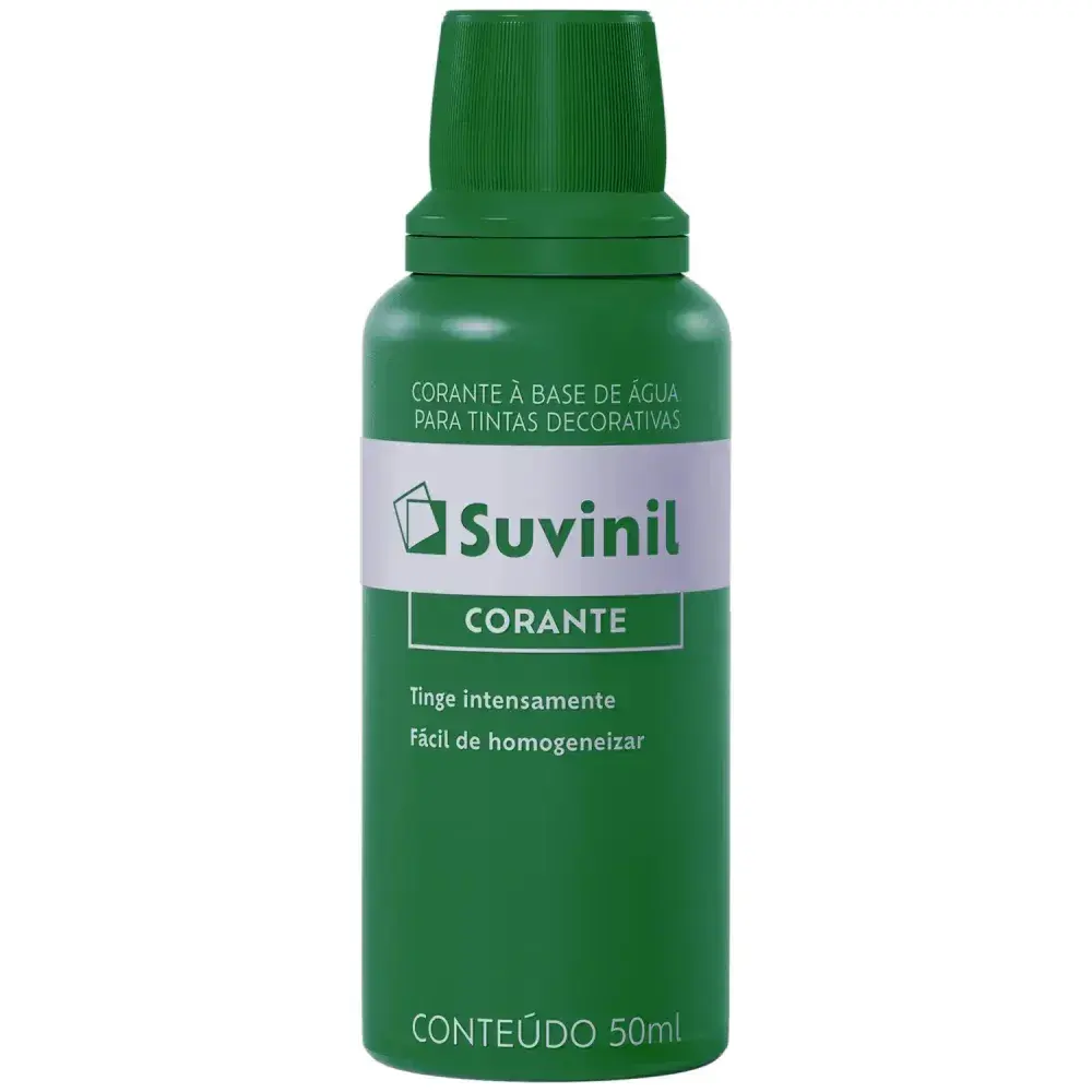 Corante líquido para tinta verde 50ML 12 peç Suvinil — fotografia 2