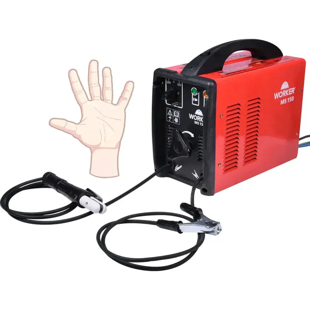 Transformador de solda bivolt MS150 Worker — fotografia 10