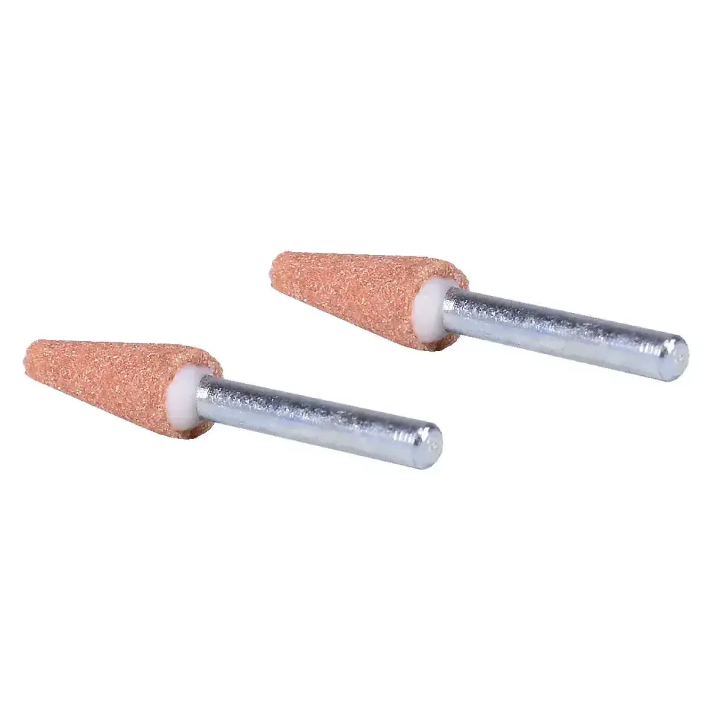 Ponta cônica de óxido de alumínio 1/4 953 Dremel - 2 peç — fotografia 7
