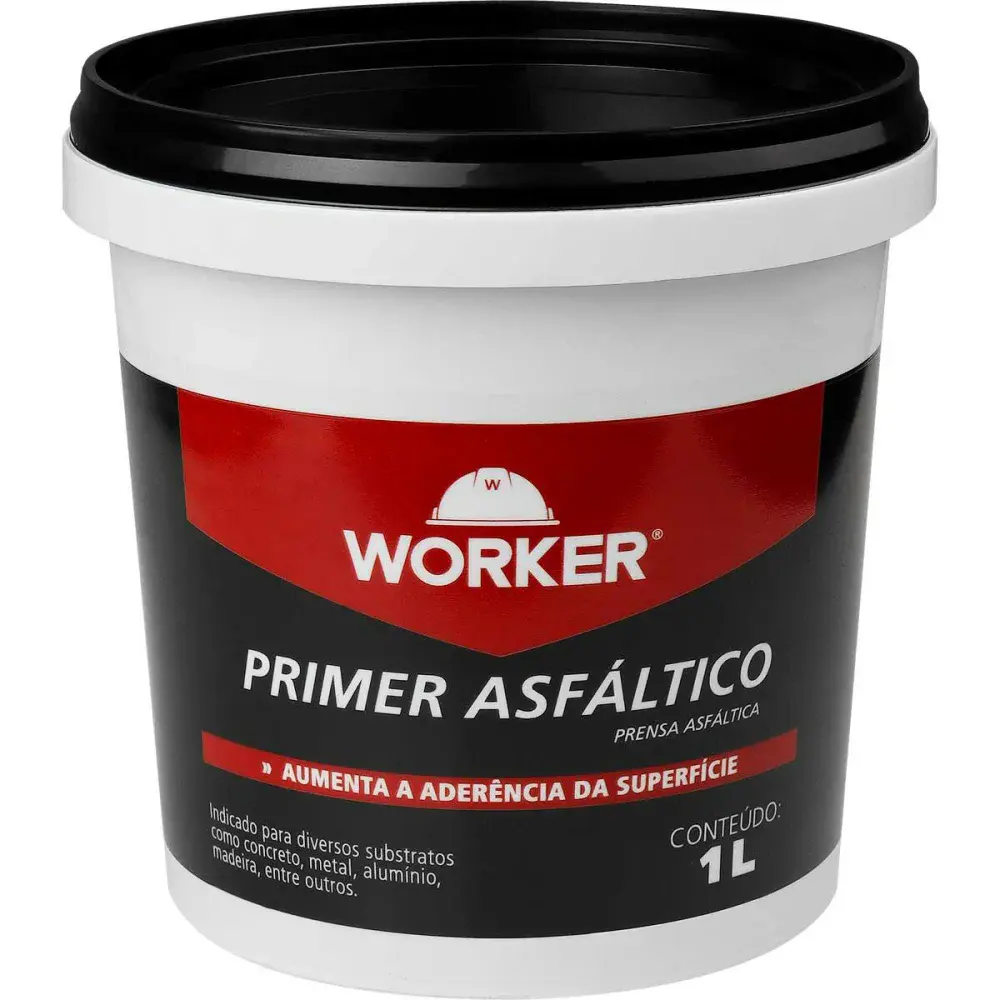 Impermeabilizante primer asfáltico 1L Worker — fotografia de referência