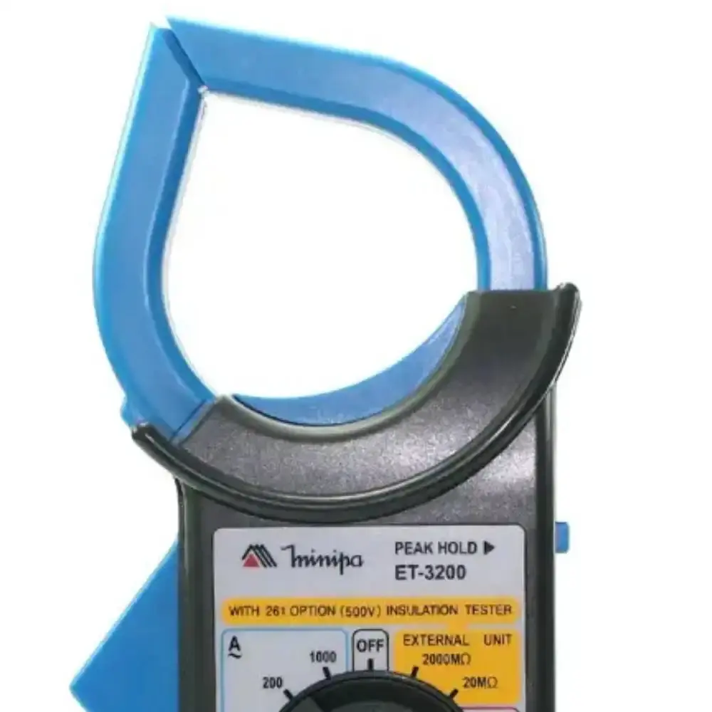 Kit alicate amperímetro digital ET-3200 e multímetro digital ET-1002 Minipa — fotografia 5