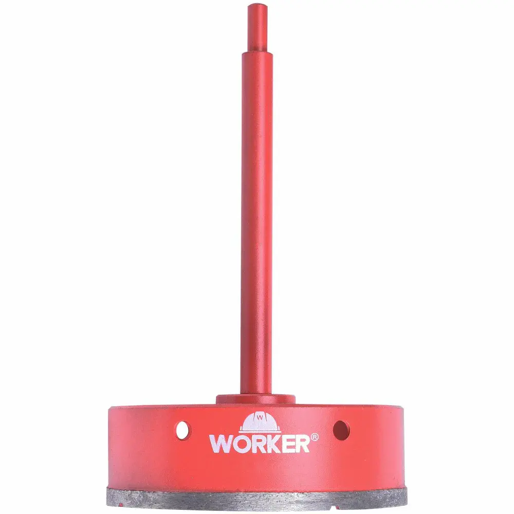 Serra copo diamantada 120MM Worker — fotografia de referência
