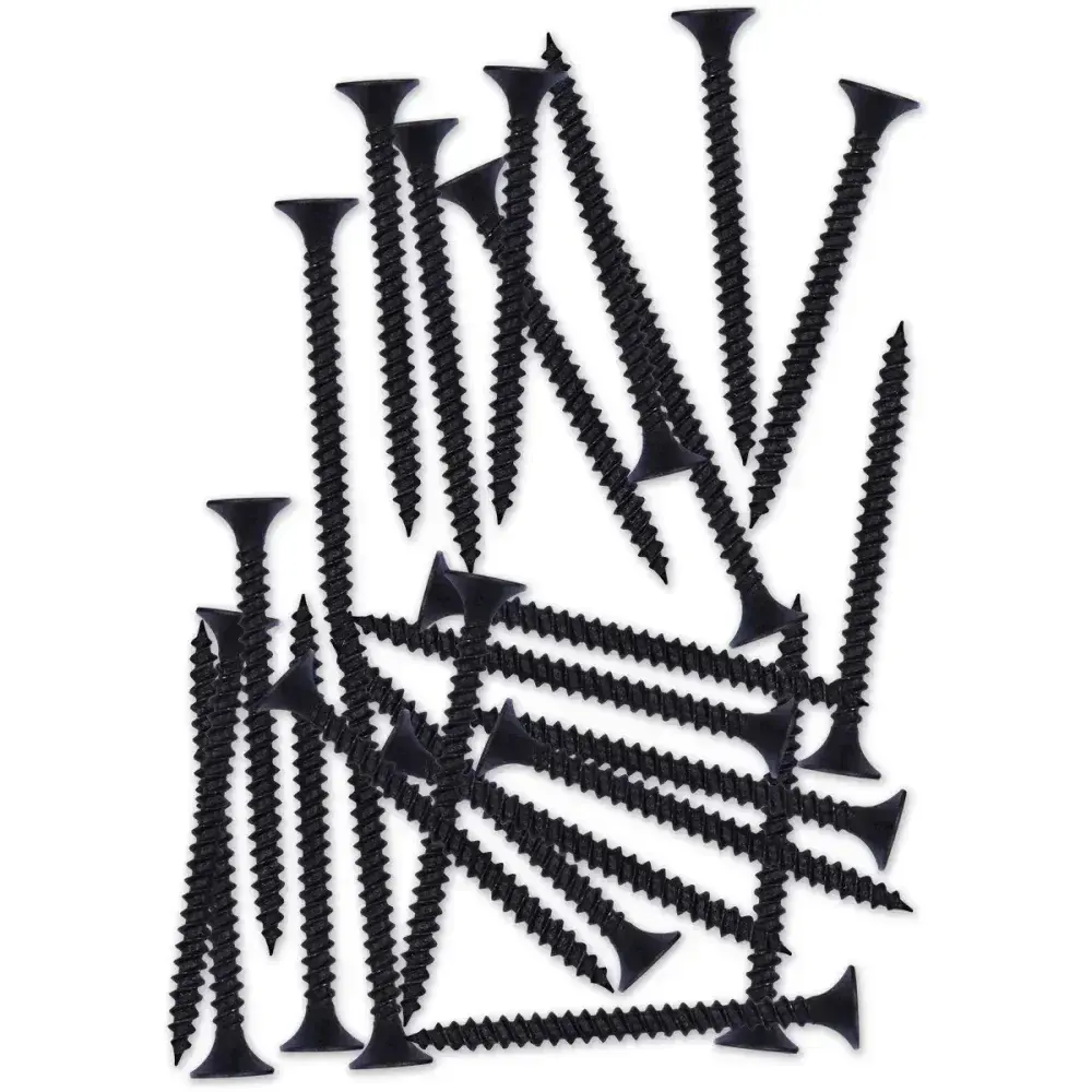Parafuso drywall pa preto 3,5X45MM 25 peç Worker — fotografia 6