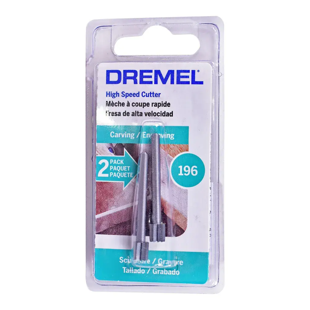 Escariador paralelo 7/32 196 Dremel - 2 unidades