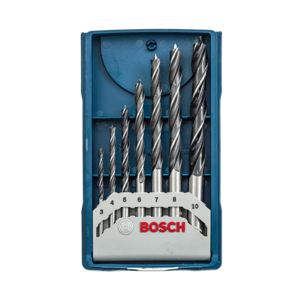 Jogo de brocas mini x-line para madeira com 7 peç Bosch — fotografia 7