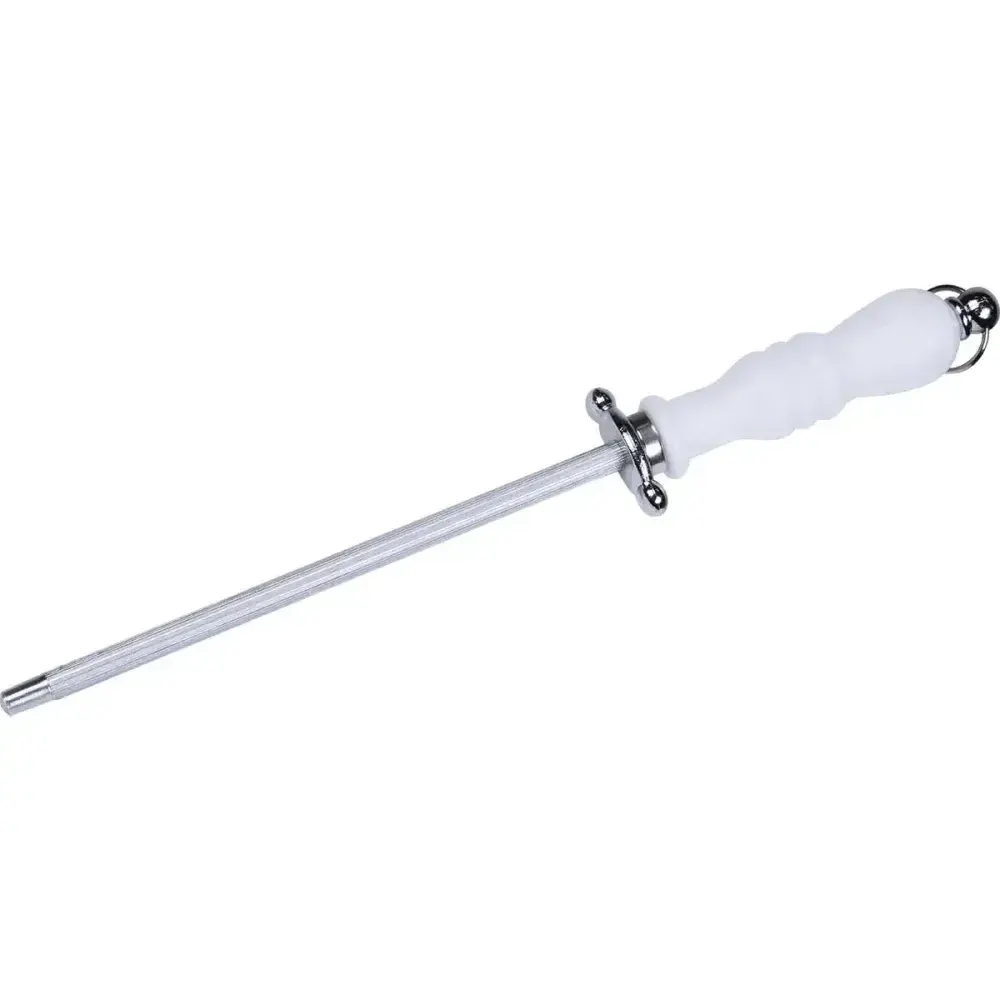 Kit faca garfo e chaira em aço inox com cabo pp 3 peç Kala — fotografia 11