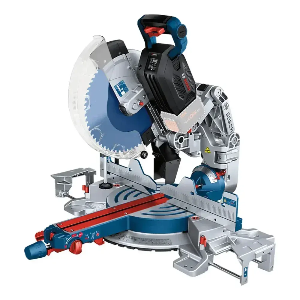 Serra esquadria gcm 18V-305 gdc bitturbo 12” Bosch — fotografia 4