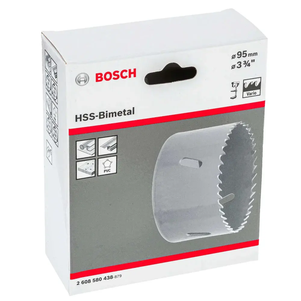 Serra copo bi-metal 3.3/4” 95MM Bosch — fotografia 3