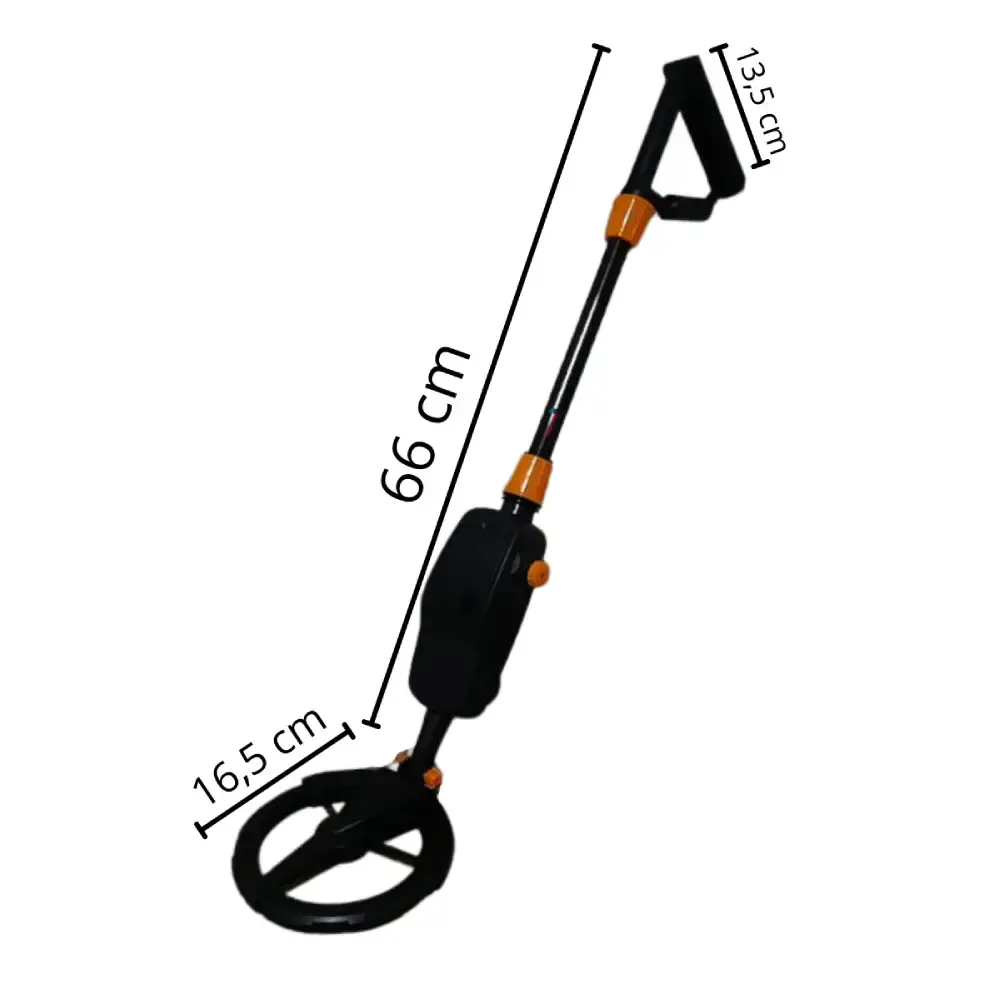 Detector de Metal até 1 Metro de Profundidade com Visor LCD IMPORTWAY — fotografia 3