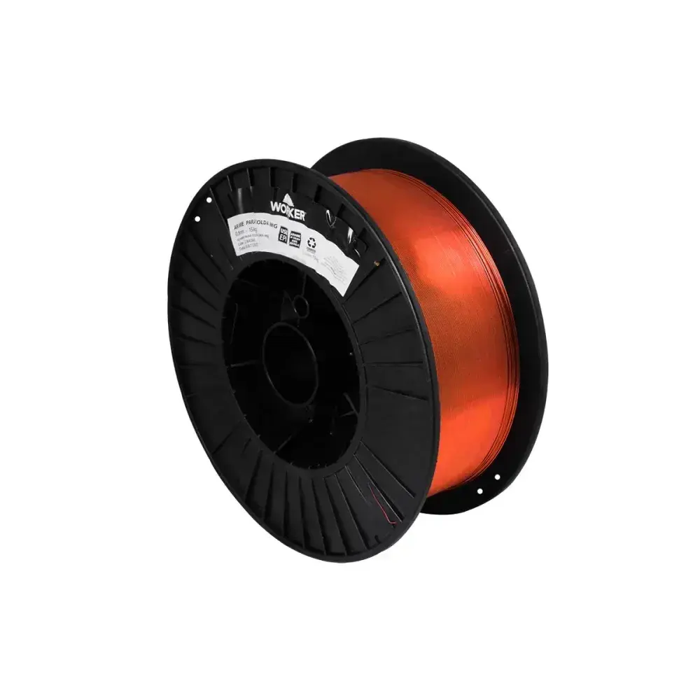 Arame para solda de carretel mig 0,9MM 15KG Worker — fotografia 8