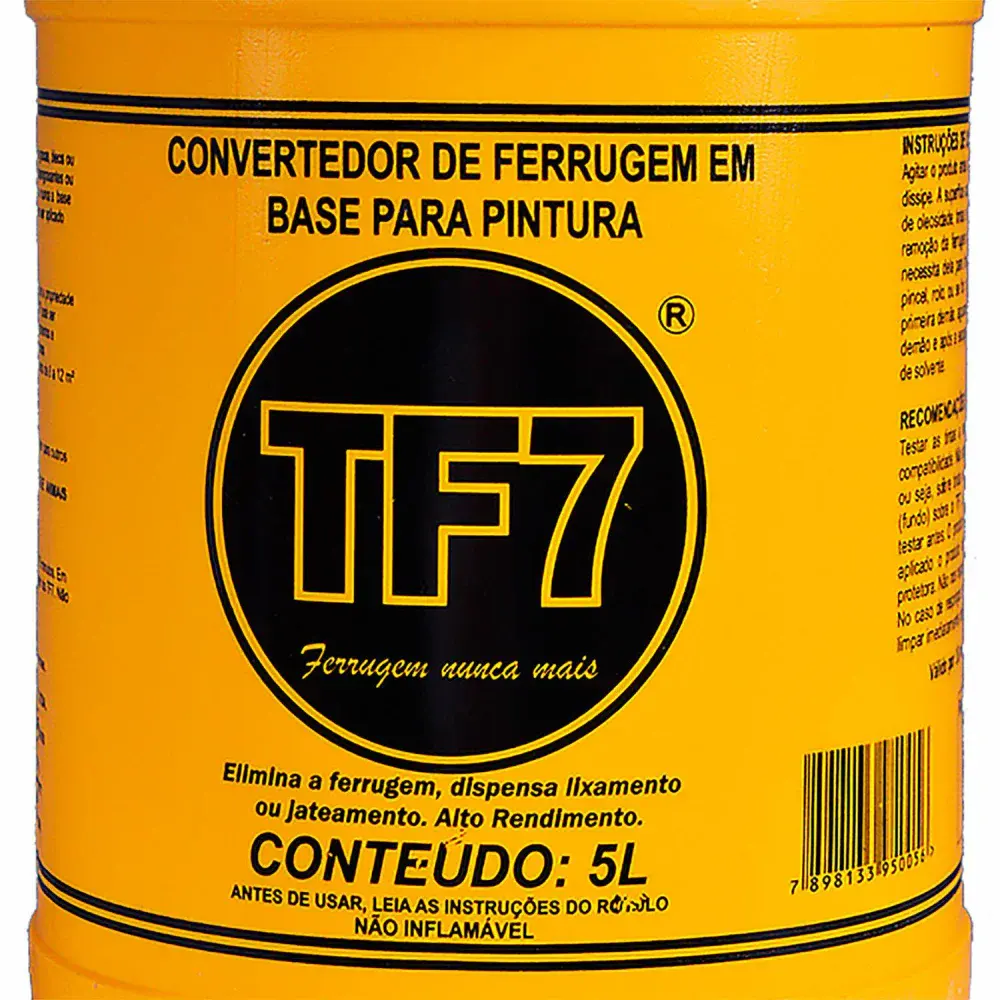 Convertedor de ferrugem CF-TF7 5 litros TF7 — fotografia 5