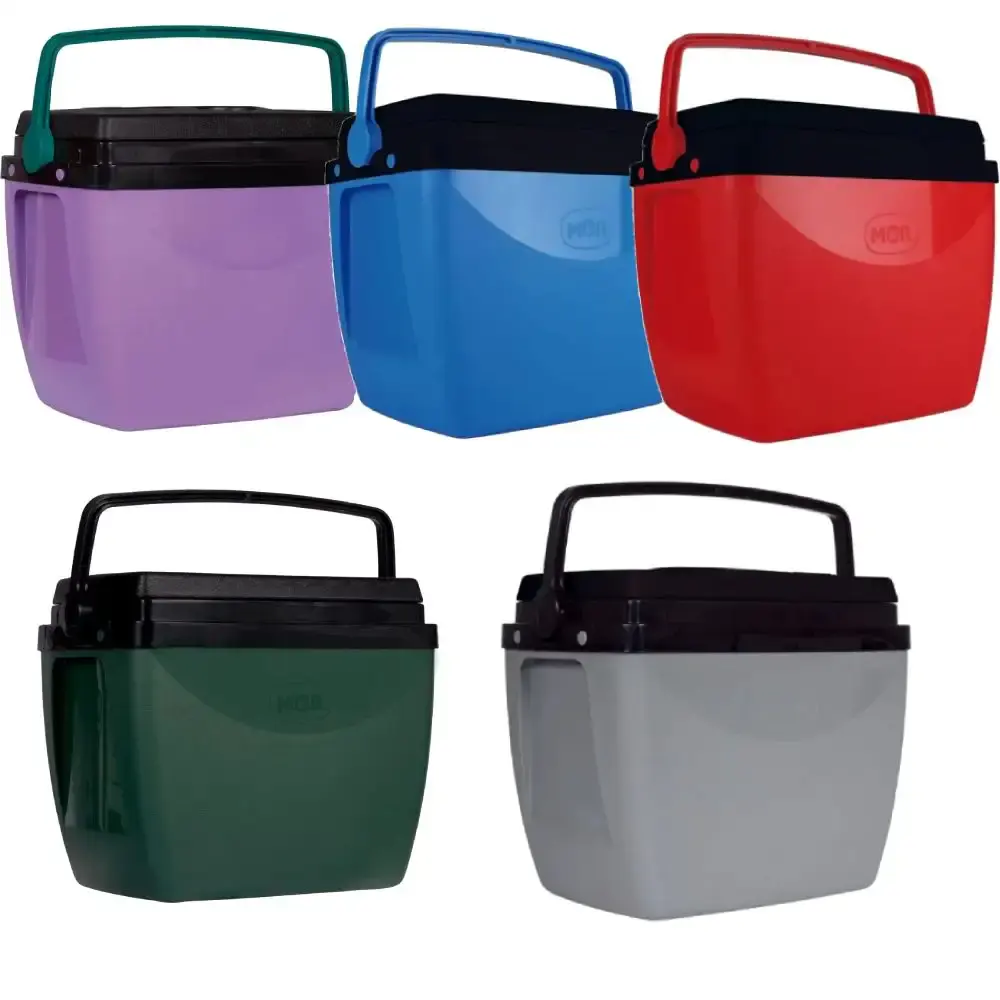 Caixa térmica 18L cooler cores variadas Mor Açai — fotografia 3