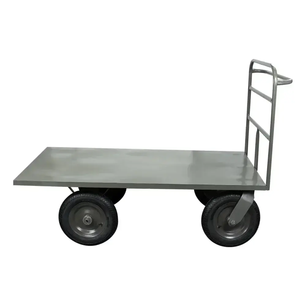 Carro plataforma metálico 1500 x 800MM 600KG Bumafer — fotografia 7