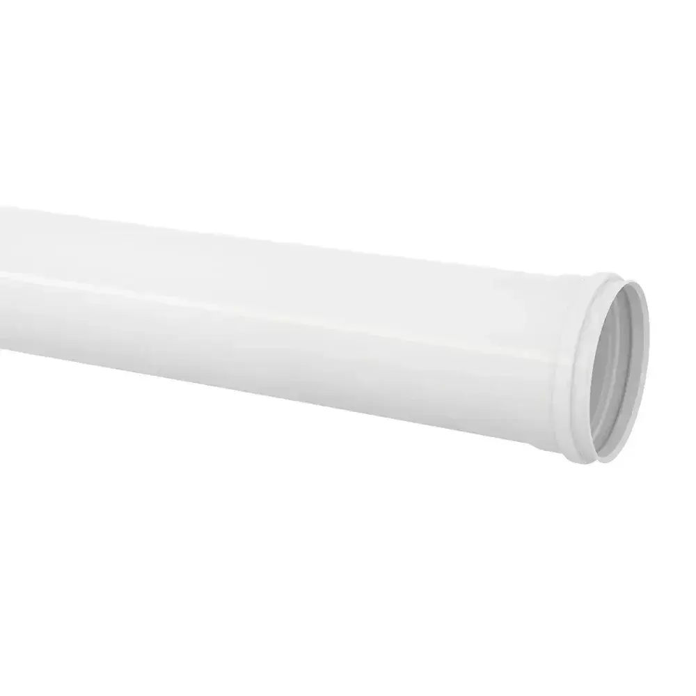 Tubo esgoto em pvc série normal 75MM 3M Tigre — fotografia de referência