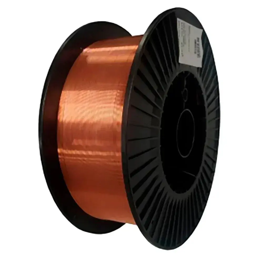 Rolo arame aço mig capa-capa 0,80MM 15KG AR70S6 Esab — fotografia 2