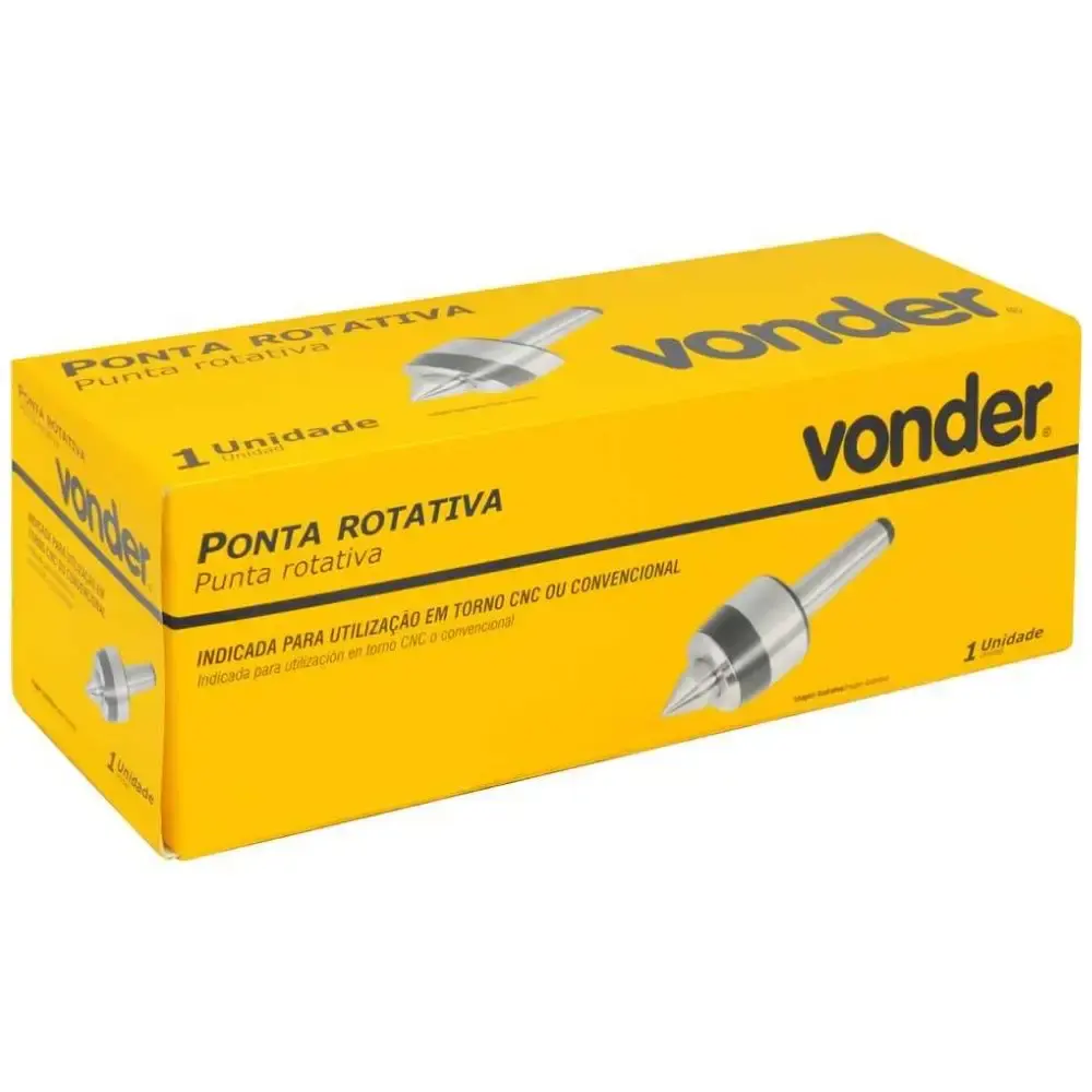Ponta rotativa CM3 400KG 4000RPM Vonder — fotografia 3