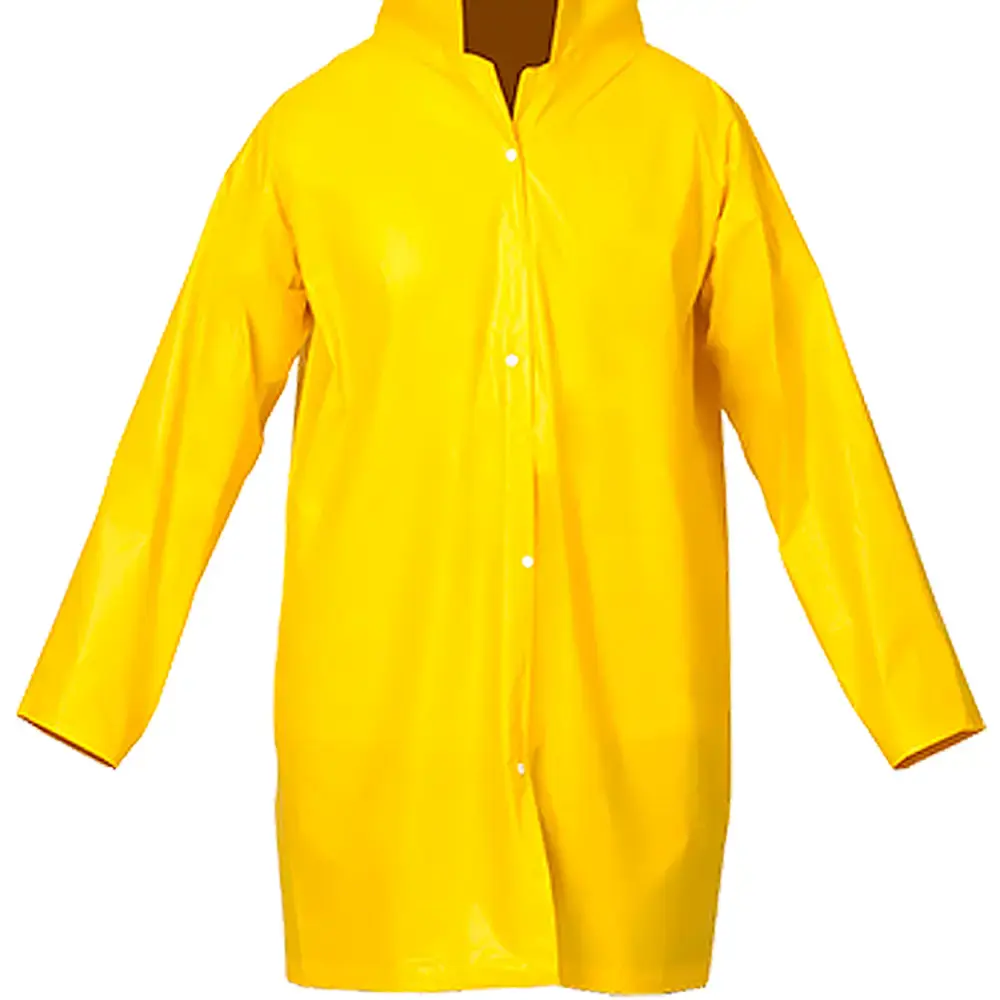 Capa de chuva em PVC laminado com forro amarela tamanho g 7015022954 nove 54 Nove54 — fotografia 5