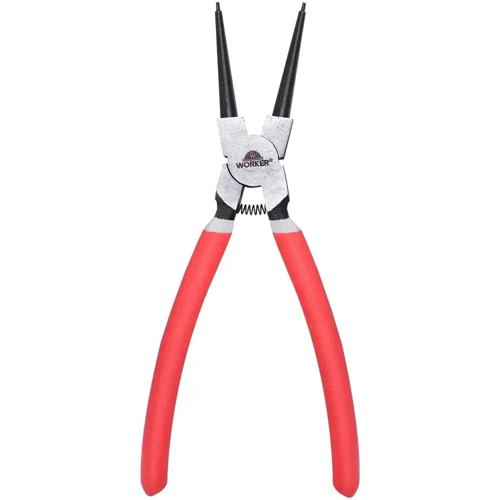 Alicate para anel bico reto interno 7” 20877 Worker — fotografia 10